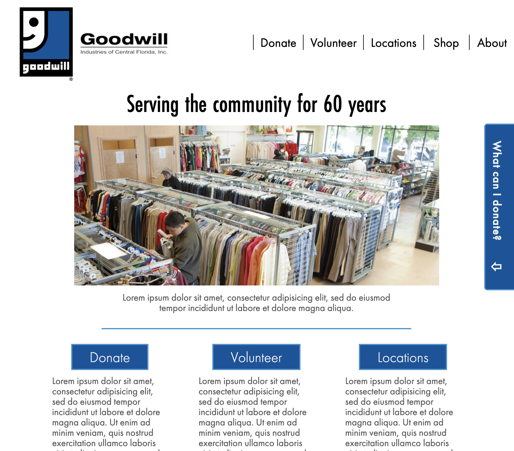 Goodwill Redesign